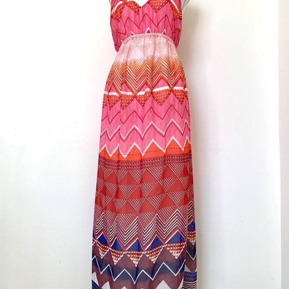 Old Navy Dresses & Skirts - Old navy Sz S Maternity women’s maxi geometric